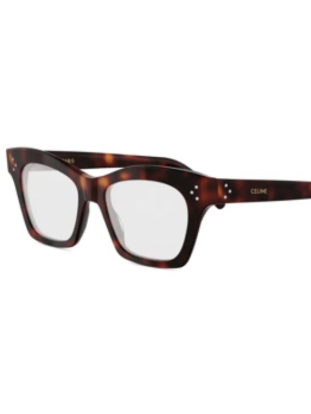 CELINE CL50175I 052 51 Shiny Havana Eyeglasses 50175I - Picture 1 of 2